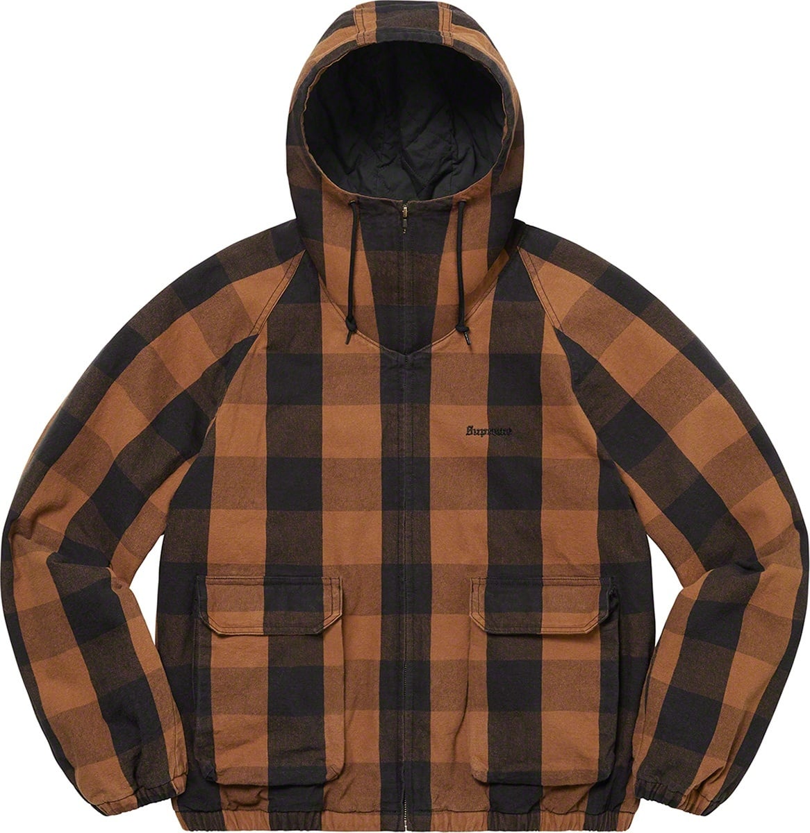 Cotton Hooded Jacket view 12